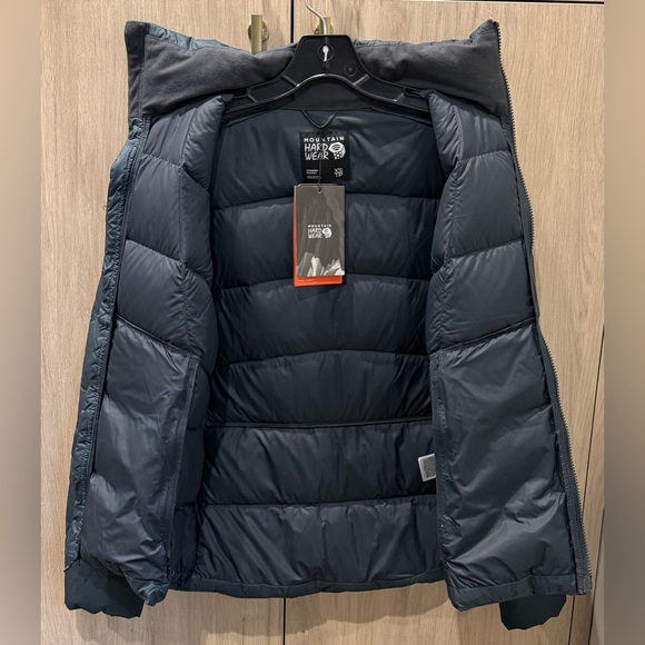 NWTs Mountain Hardwear Rhea Ridge/2 Down Jacket. Blue Slate. Women’s XS - Picture 3 of 11